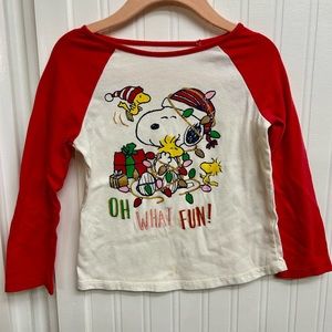 Baby Snoopy Christmas Shirt